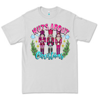 Dove Grey Nuts About Christmas Premium Tee - CowhideDigitalArt