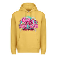 Antique Gold breast cancer warrior Premium Hoodie - AdoDesignShop
