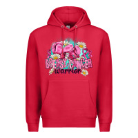 Cardinal breast cancer warrior Premium Hoodie - AdoDesignShop