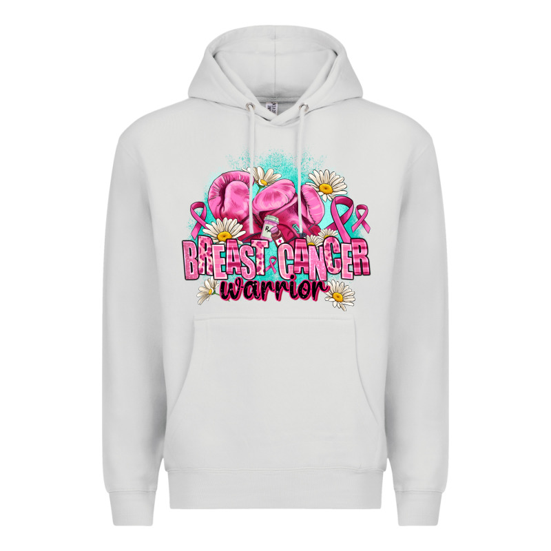 Breast Cancer Warrior Premium Hoodie by AdoDesignShop | Teevron
