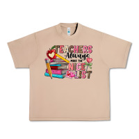 Burro Teachers Always Make The Nice List Urban Heavy Tee - CowhideDigitalArt