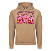 Vintage Coffee in october we wear pink ghosts Vintage Hoodie - AdoDesignShop