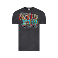Vintage Black have a holly jolly christmas Vintage Tee - CowhideDigitalArt