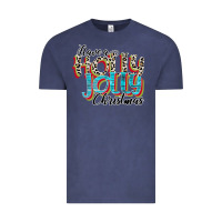 Vintage Denim have a holly jolly christmas Vintage Tee - CowhideDigitalArt