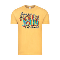 Vintage Mustard have a holly jolly christmas Vintage Tee - CowhideDigitalArt