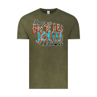 Vintage Olive have a holly jolly christmas Vintage Tee - CowhideDigitalArt