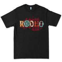 Black Rodeo Christmas Premium Tee - CowhideDigitalArt
