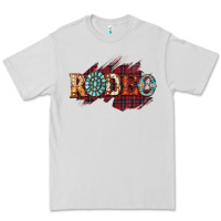 Dove Grey Rodeo Christmas Premium Tee - CowhideDigitalArt