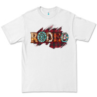 White Rodeo Christmas Premium Tee - CowhideDigitalArt