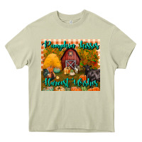 Pumpkin Kisses Harvest Wishes Tumbler Heavy Core Tee | Teevron