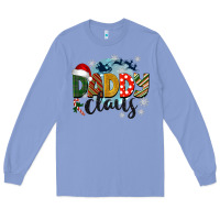 Colony Blue daddy claus christmas Long Sleeve Tee - BarkalooDesign