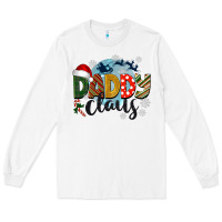 White daddy claus christmas Long Sleeve Tee - BarkalooDesign