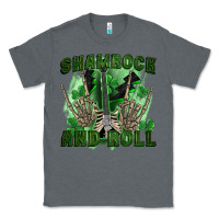 Charcoal Heather shamrock and roll Classic Tee - FaDigitalArtStudio