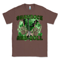 Chestnut shamrock and roll Classic Tee - FaDigitalArtStudio