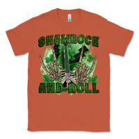 Copper shamrock and roll Classic Tee - FaDigitalArtStudio