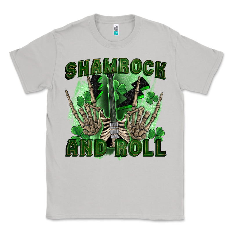 Shamrock And Roll Classic Tee by FaDigitalArtStudio | Teevron