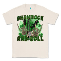 Natural shamrock and roll Classic Tee - FaDigitalArtStudio
