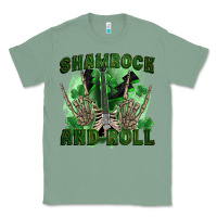 Sage shamrock and roll Classic Tee - FaDigitalArtStudio