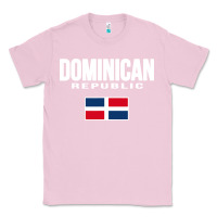 Bubblegum Pink dominican republic Classic Tee - DesigneFamous