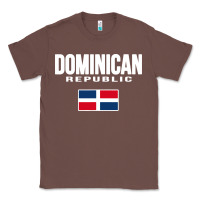 Chestnut dominican republic Classic Tee - DesigneFamous