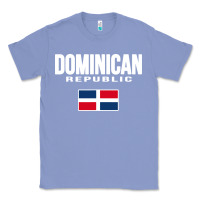 Colony Blue dominican republic Classic Tee - DesigneFamous