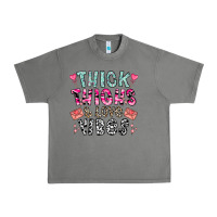 Tornado Thick Thighs And Love Vibes Urban Heavy Tee - CowhideDigitalArt