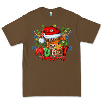 Cacao Mooey Christmas Premium Tee - CowhideDigitalArt