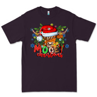 Plum Mooey Christmas Premium Tee - CowhideDigitalArt