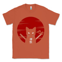 Copper ninja cat japanese Classic Tee - DesigneFamous