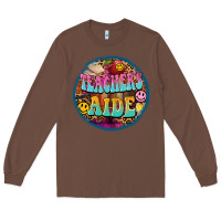 Chestnut western groovy teachers aide Long Sleeve Tee - BarkalooDesign