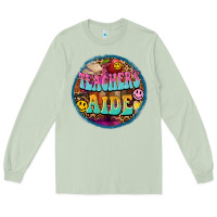Matcha western groovy teachers aide Long Sleeve Tee - BarkalooDesign