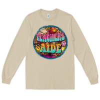 Mushroom western groovy teachers aide Long Sleeve Tee - BarkalooDesign