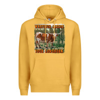 Mustard whatever lassos your longhorn Premium Hoodie - RanaPortraitStore