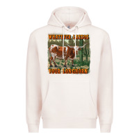 Pale Pink whatever lassos your longhorn Premium Hoodie - RanaPortraitStore