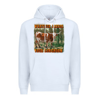 White whatever lassos your longhorn Premium Hoodie - RanaPortraitStore