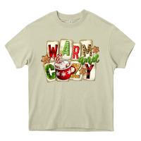 Mossy warm and cozy hot cocoa Heavy Core Tee - FaDigitalArtStudio