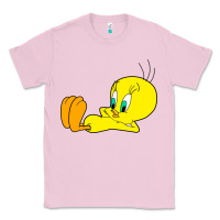 Bubblegum Pink tweety bird Classic Tee - DesigneFamous
