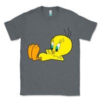 Charcoal Heather tweety bird Classic Tee - DesigneFamous