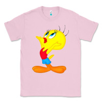 Bubblegum Pink tweety bird Classic Tee - DesigneFamous