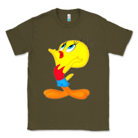 Army Green tweety bird Classic Tee - DesigneFamous
