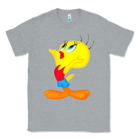 Heather Grey tweety bird Classic Tee - DesigneFamous