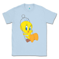 Dusty Blue tweety bird Classic Tee - DesigneFamous