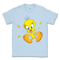 Dusty Blue tweety bird Classic Tee - DesigneFamous