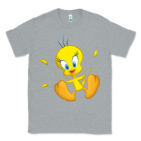 Heather Grey tweety bird Classic Tee - DesigneFamous
