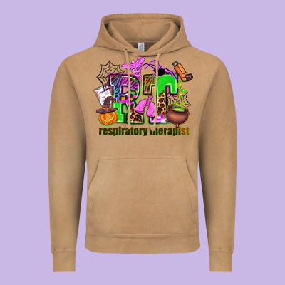 Rt Respiratory Therapist Vintage Hoodie Designed By Adodesignshop