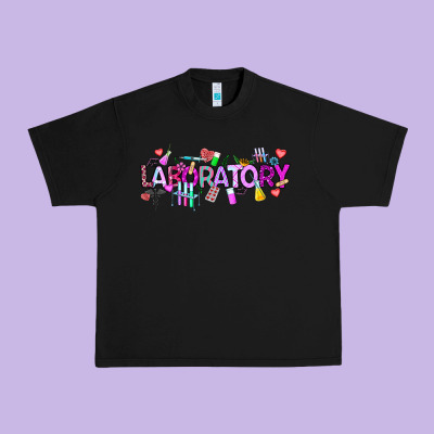 Valentine Laboratory Urban Heavy Tee Designed By Cowhidedigitalart