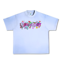 Grape Ice Valentine Laboratory Urban Heavy Tee - CowhideDigitalArt