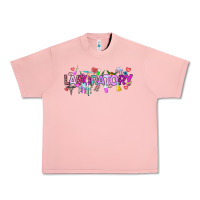 Salmon Valentine Laboratory Urban Heavy Tee - CowhideDigitalArt