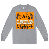 Heather Grey preview every child matters Long Sleeve Tee - BarkalooDesign