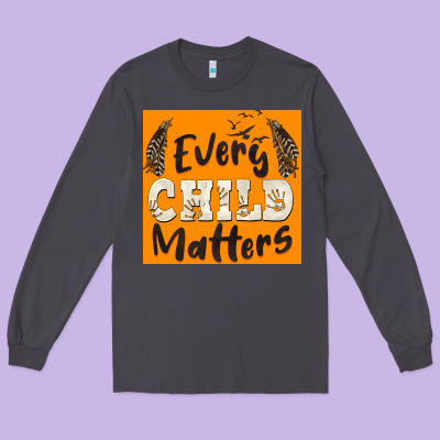 Preview Every Child Matters Long Sleeve Tee Designed By Barkaloodesign